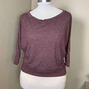 EVEREVE Michael Stars Purple Top Size XS